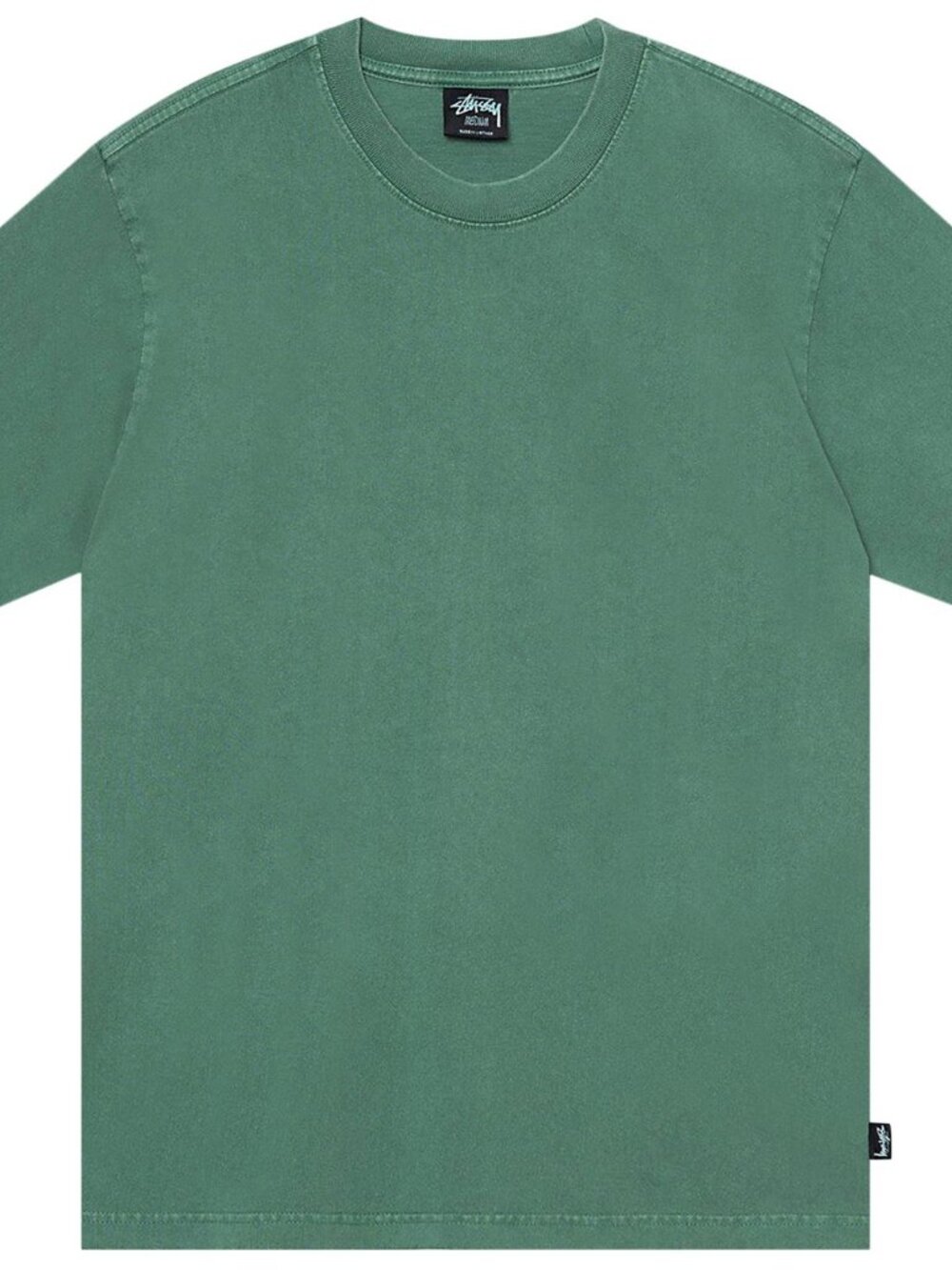 Stussy Heavyweight Pigment Dyed Crew Pine Size L NWT